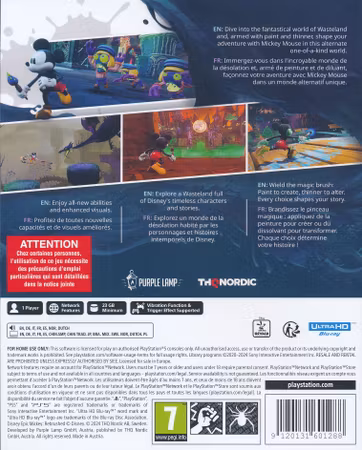 (Nytt) Epic Mickey Rebrushed - PS5 Playstation 5