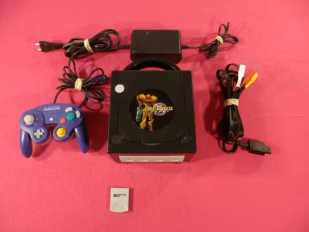 Nintendo Gamecube Konsol Svart: Metroid Edition