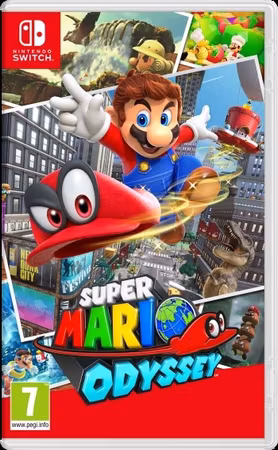 (Nytt) Super Mario Odyssey (UK4 / Bergsala) - Nintendo Switch