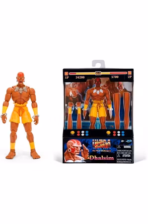 (Nytt) Ultra Street Fighter 2 Action Figure - Dhalsim