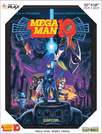 (Nytt) Mega Man 10 - Pixel Frames