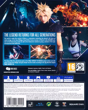 (Nytt) Final Fantasy VII Remake - PS4 Playstation 4