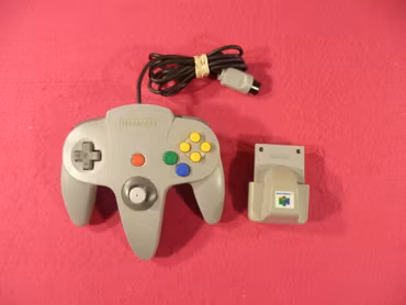 Handkontroll Original inkl. Rumble Pak - N64 Nintendo 64