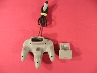 Handkontroll Original inkl. Rumble Pak - N64 Nintendo 64