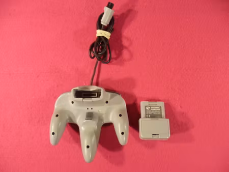 Handkontroll Original inkl. Rumble Pak - N64 Nintendo 64