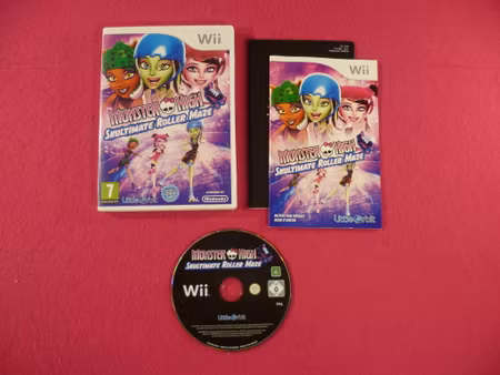 Monster High: Skultimate Roller Maze - Nintendo Wii SCN
