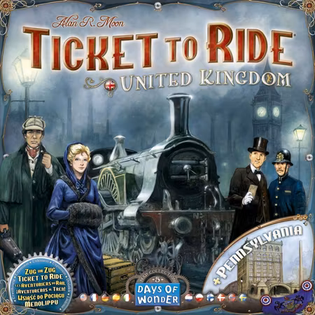 Ticket to Ride: United Kingdom (Expansion) (SVE)