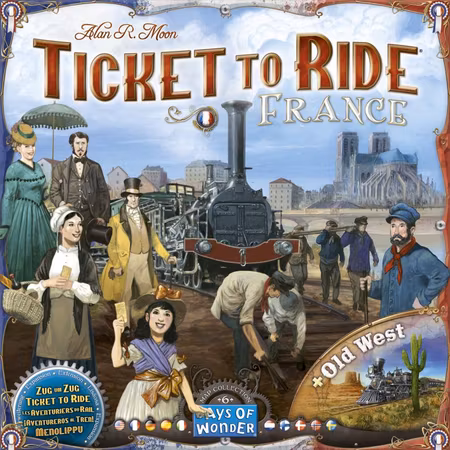 Ticket to Ride: France (Expansion) (SVE)