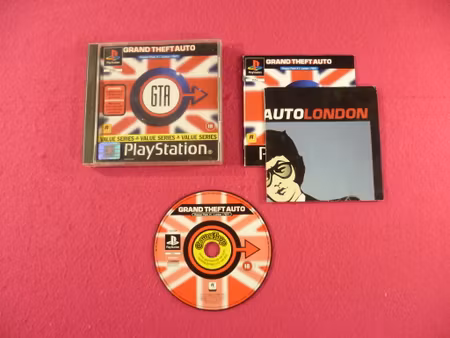Grand Theft Auto: London (Inkl. Kartan) - PSone Playstation 1