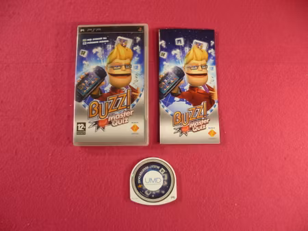 Buzz! Master Quiz - PSP Playstation Portable Nordisk Utgåva