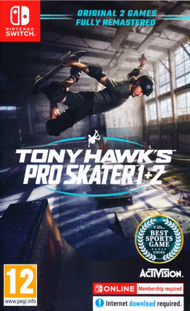 (Nytt) Tony Hawk's Pro Skater 1+2 - Nintendo Switch