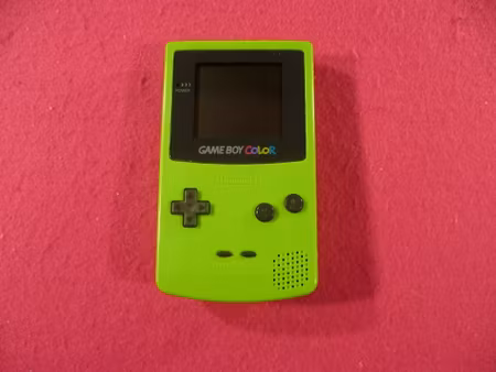 Game Boy Color: Lime Green Konsol