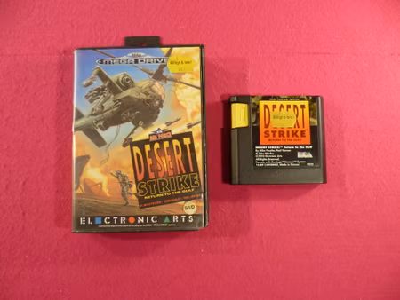 Desert Strike: Return to the Gulf - Sega Mega Drive Svensksålt
