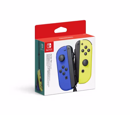 (Nytt) Nintendo Switch Joy-Con (Blue/Neon Yellow)