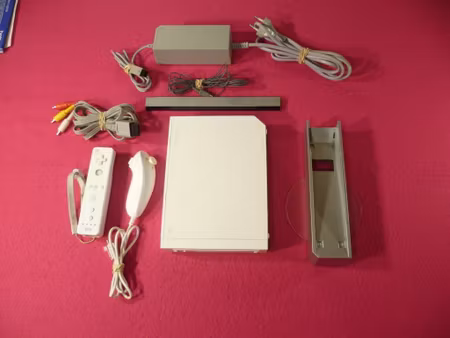 Nintendo Wii Konsol Vit inkl. 1 st Handkontroll (Gamecube-kompatibel)