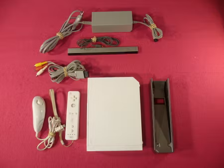Nintendo Wii Konsol Vit inkl. 1 st Handkontroll (Gamecube-kompatibel)