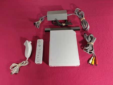 Nintendo Wii Konsol Vit inkl. 1 st Handkontroll (Gamecube-kompatibel)