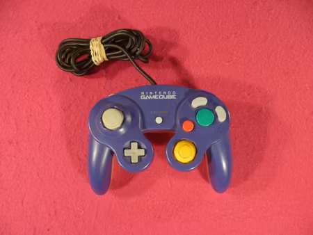 Handkontroll Nintendo Gamecube Lila/ Transparent Original