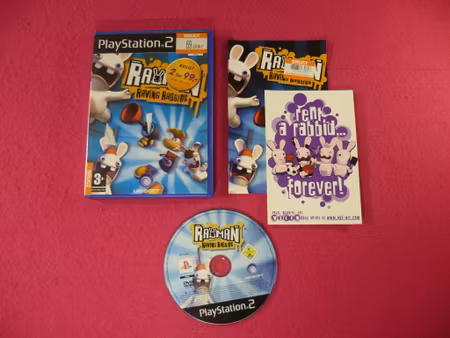 Rayman Raving Rabbids - PS2 Playstation 2 PAL