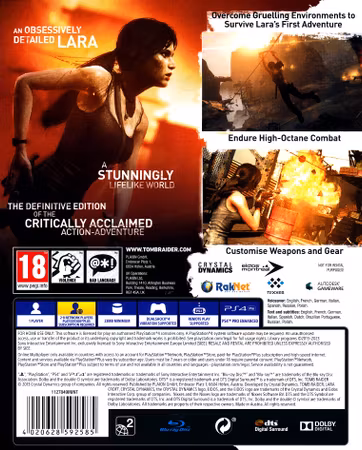 (Nytt) Tomb Raider Definitive Edition - PS4 Playstation 4