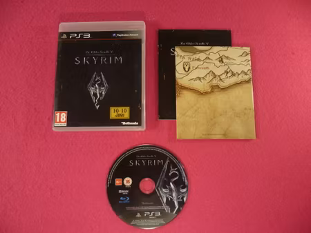 The Elder Scrolls V: Skyrim (Inkl. Kartan) - PS3 Playstation 3 Nordisk Utgåva