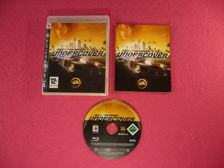 Need for Speed Undercover - PS3 Playstation 3 Nordisk Utgåva