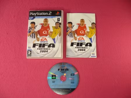 Fifa Football 2004 - PS2 Playstation 2 PAL Svensk Utgåva