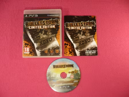 Bulletstorm: Limited Edition - PS3 Playstation 3 Nordisk Utgåva