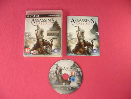 Assassins Creed 3 - PS3 Playstation 3 Nordisk Utgåva