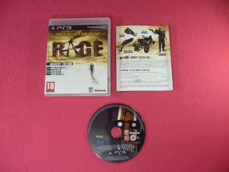 Rage: Anarchy Edition - PS3 Playstation 3 Nordisk Utgåva