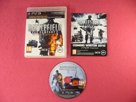 Battlefield Bad Company 2: Ultimate Edition - PS3 Playstation 3 Nordisk Utgåva