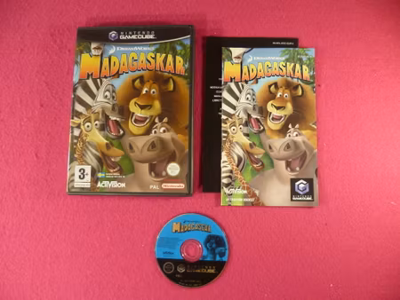 Madagascar - Nintendo Gamecube SWE PAL