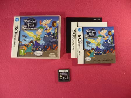 Phineas and Ferb: Across the 2nd Dimension - Nintendo DS SCN