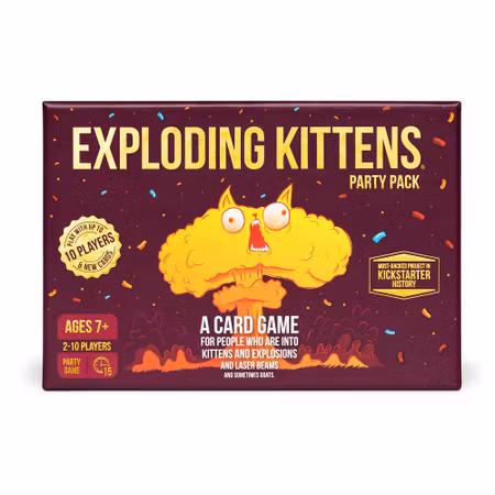 Exploding Kittens Party Pack (Upp till 10 spelare) (ENG)