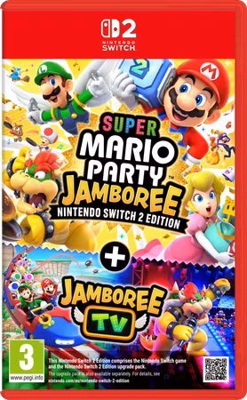 (Nytt) Super Mario Party Jamboree + Jamboree TV - Nintendo Switch 2