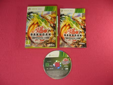 Bakugan: Defenders of the Core - Xbox 360 PAL Nordisk Utgåva