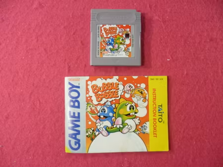Bubble Bobble inkl. Manual(Bergsala) - Nintendo Game Boy SCN