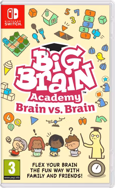 (Nytt) Big Brain Academy: Brain Vs. Brain - Nintendo Switch (UK4 / Bergsala)