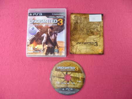 Uncharted 3: Drake's Deception - PS3 Playstation 3 Nordisk Utgåva