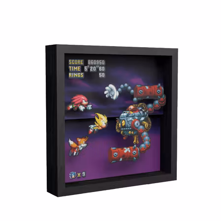 (Nytt) Sonic: Heroes vs. Dr. Eggman - Pixel Frames