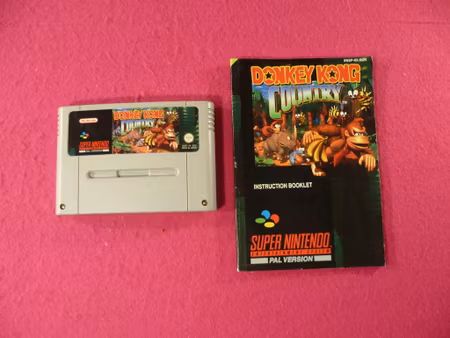 Donkey Kong Country SCN (Inkl Manual Bergsala) - Super Nintendo