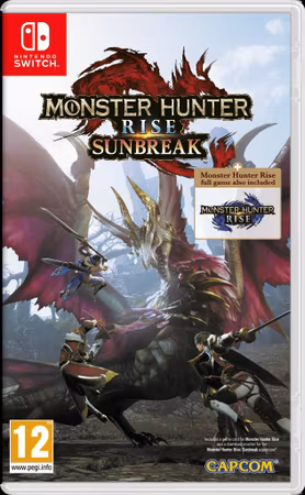 (Nytt) Monster Hunter Rise + Sunbreak - Nintendo Switch