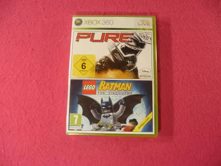 Pure + Lego Batman The Videogame (Inplastad) - Xbox 360 PAL