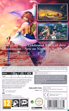 (Nytt) Final Fantasy X | X-2 HD Remaster - Nintendo Switch