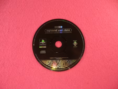 Registered users Demo (SCED-01636) (Endast Skiva) - PSone Playstation 1 PAL
