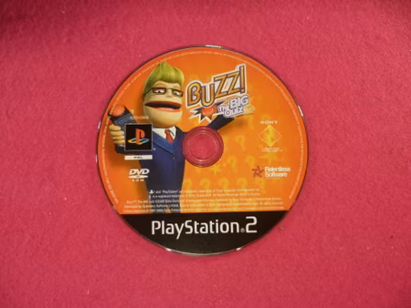 Buzz: The Big Quiz (Endast Skiva - PS2 Playstation 2 PAL