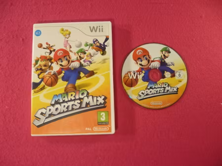 Mario Sports Mix - Nintendo Wii PAL Svensk Utgåva