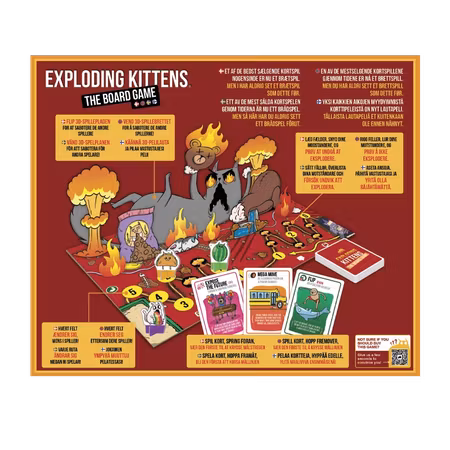Exploding Kittens: The Board Game (SVE)