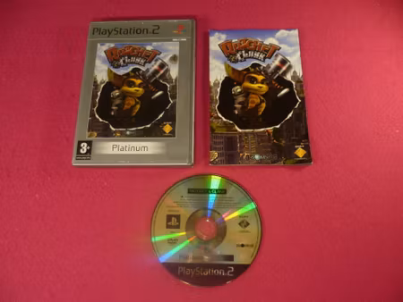 Ratchet & Clank - PS2 Playstation 2 PAL Nordisk Utgåva