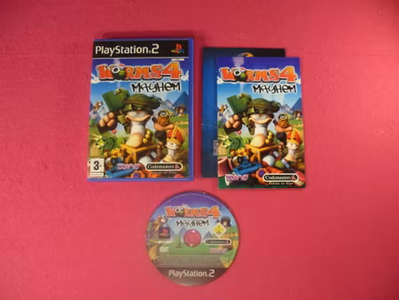 Worms 4: Mayhem - PS2 Playstation 2 PAL